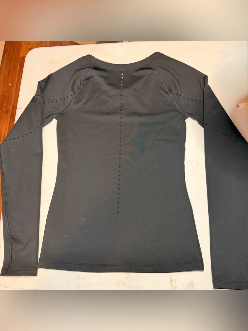 Nike Black Long Sleeve Pro Performance Top